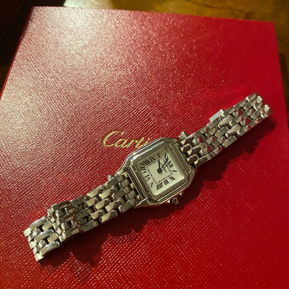 Cartier panther small watch. Like new condition includes everything! - Picture 9 of 15
